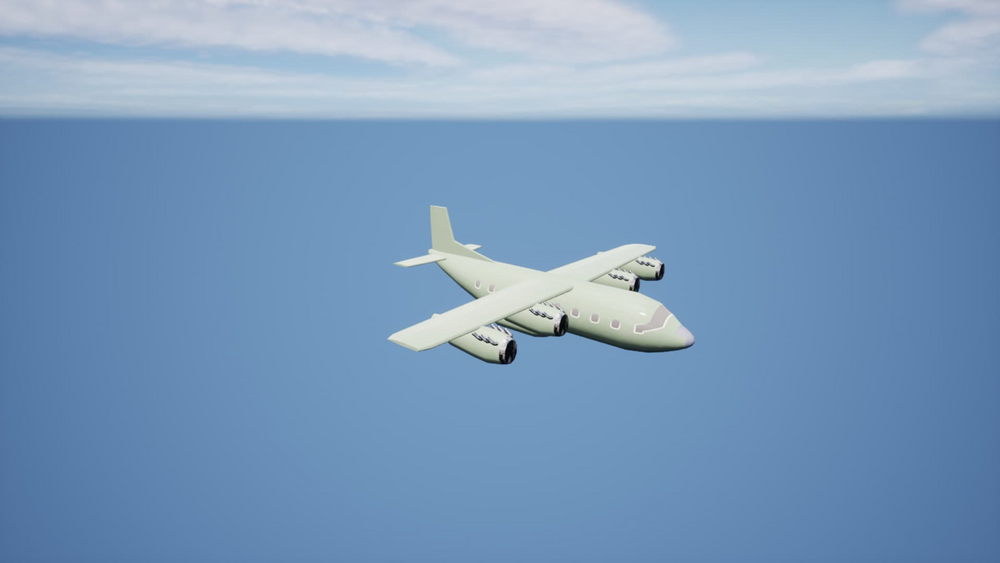 battle royale airplane 