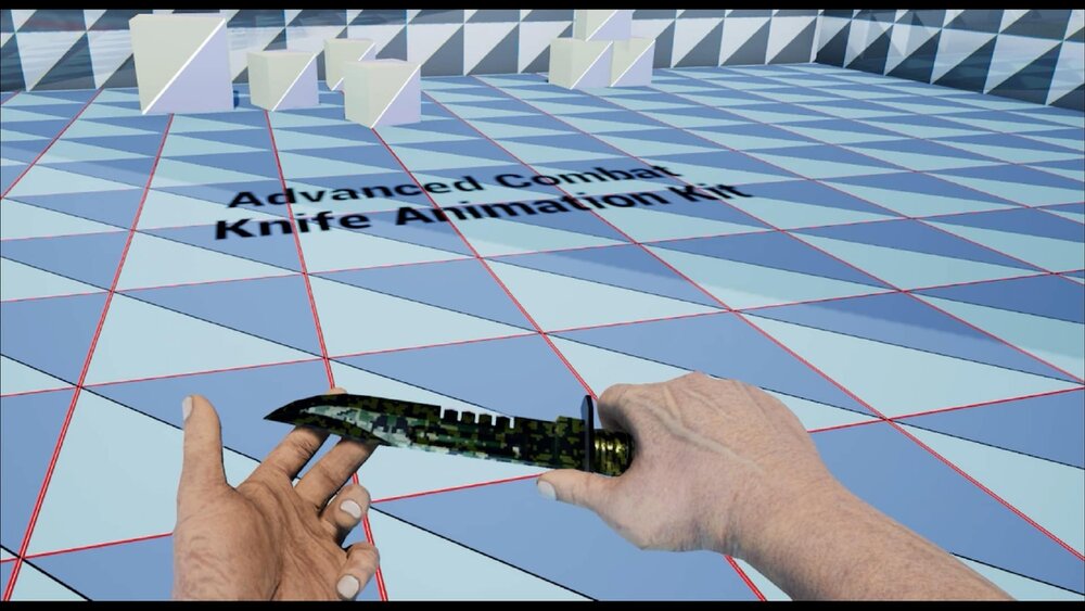 Advanced Combat Knife Animation Kit 