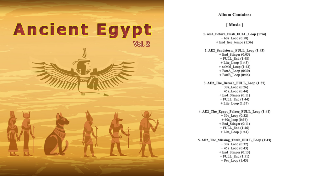 Ancient Egypt Music Pack 2 