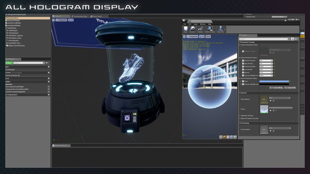 HOLOGRAM DISPLAY Pack 