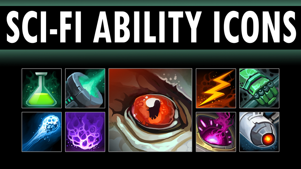 Sci-Fi Ability Icons 