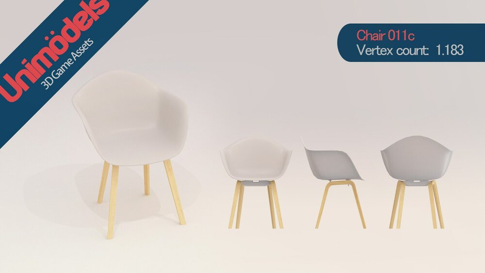 Chairs and Tables Vol. 1 by Unimodels 