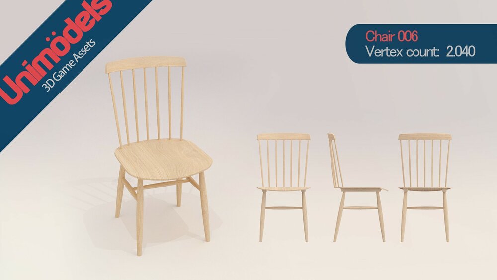 Chairs and Tables Vol. 1 by Unimodels 