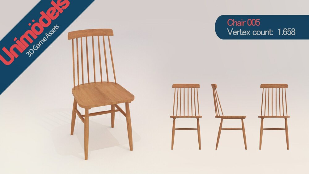 Chairs and Tables Vol. 1 by Unimodels 