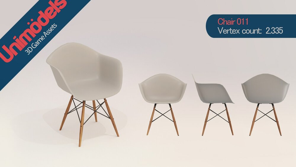 Chairs and Tables Vol. 1 by Unimodels 