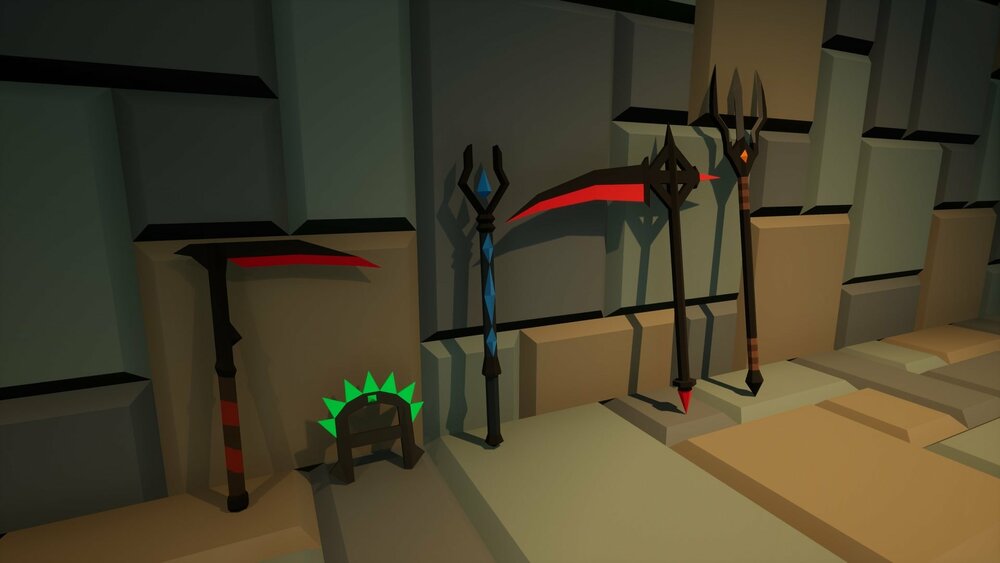 Low Poly - Weapons - One-Handed 