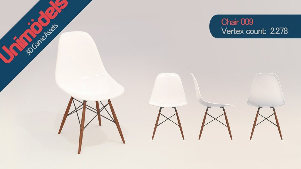 Chairs and Tables Vol. 1 by Unimodels 