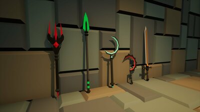 Low Poly - Weapons - One-Handed 