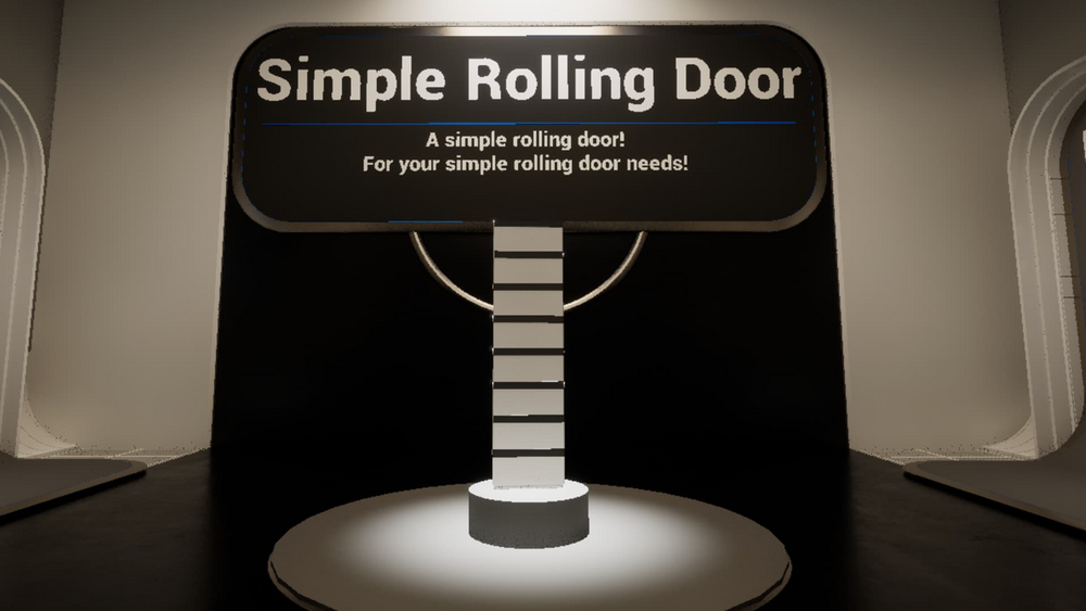 Variant Market - Simple Rolling Door 