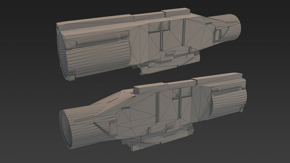 Modular Sci-fi gun 