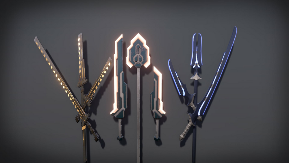 Scifi Melee Weapon Pack 