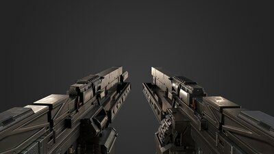 Modular Sci-fi gun 