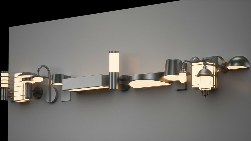 Wall Lamp Pack 01 