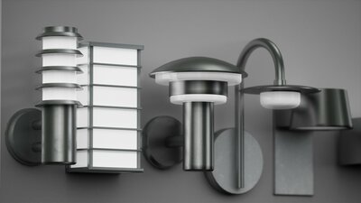 Wall Lamp Pack 01 