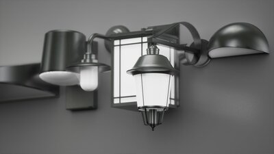 Wall Lamp Pack 01 