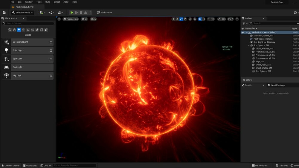 Ultra Realistic Sun 