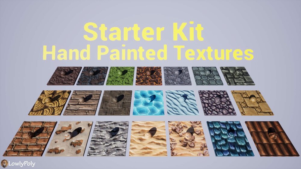 Hand Painted Textures Starter Kit 