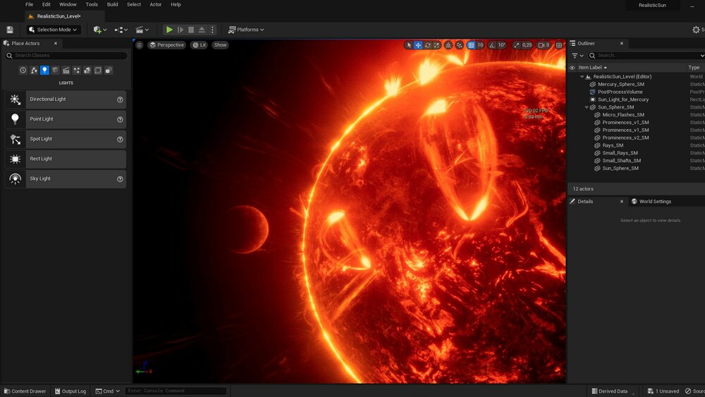 Ultra Realistic Sun 