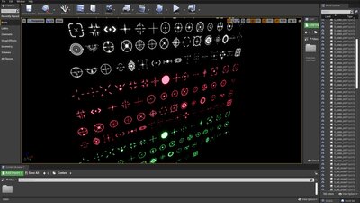 2D Crosshairs Icon Pack 