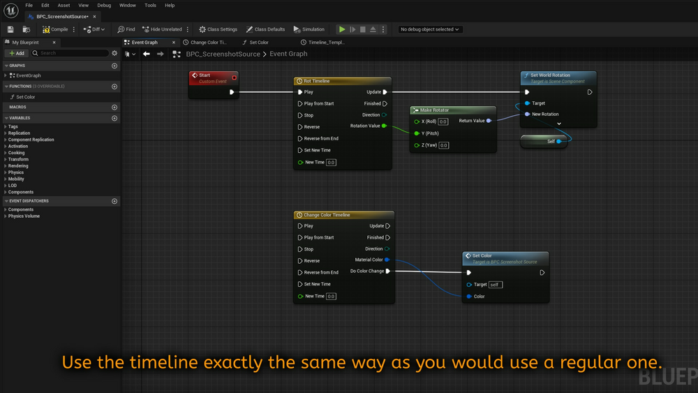 Component Timeline 