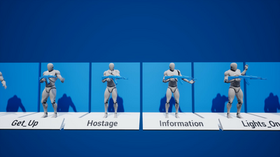 Tactical Hand Gesture Animations 