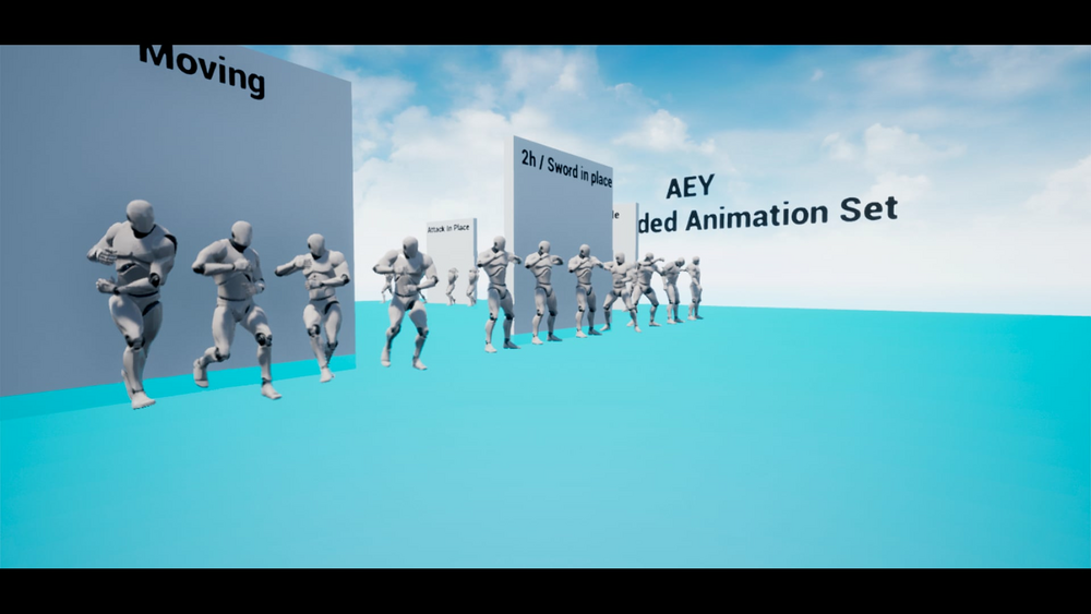 Two Handed Animation Set 