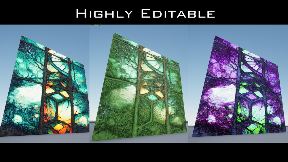 Sublime Stained Glass Materials 2.0 : Pack 05 