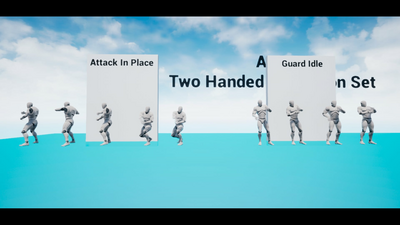 Two Handed Animation Set 