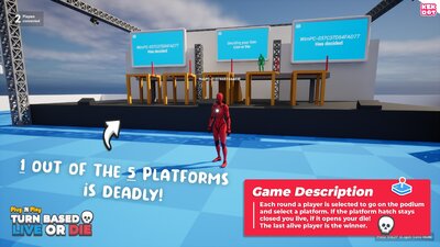 Live or Die - Multiplayer Party Game Template - Blueprints - By Kekdot 