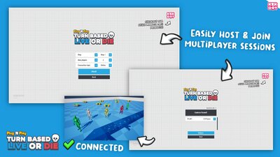 Live or Die - Multiplayer Party Game Template - Blueprints - By Kekdot 