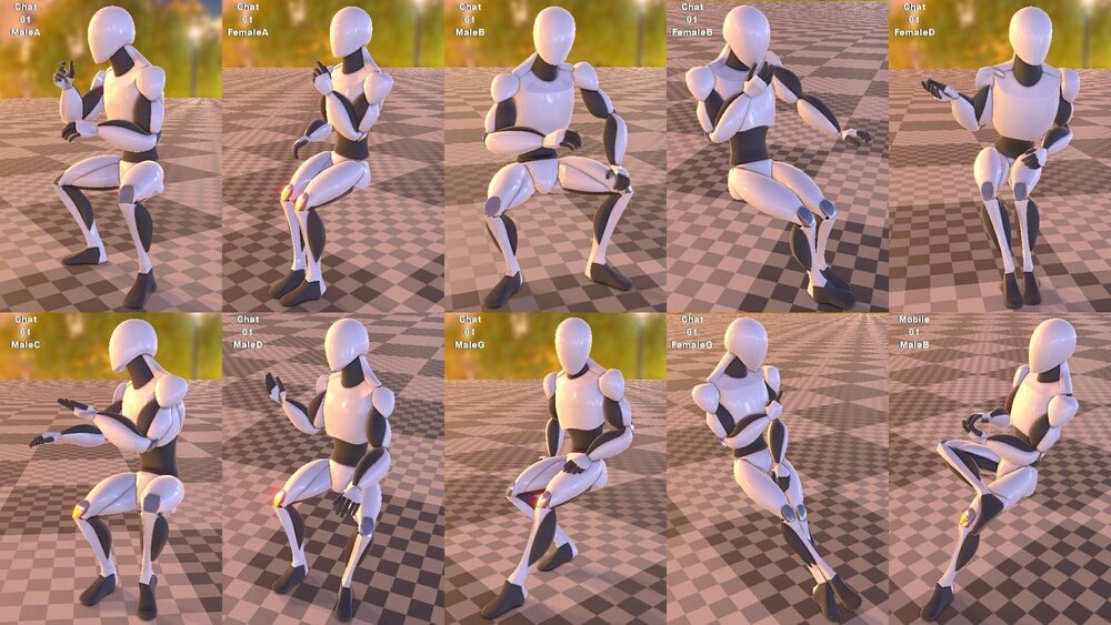 Sitting Animation Pack 