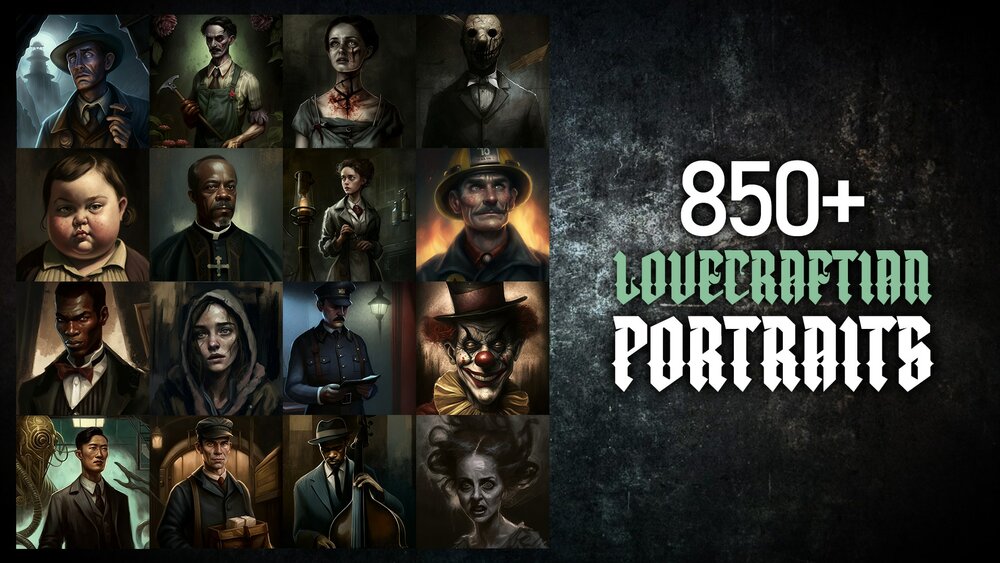 Lovecraftian Portraits 