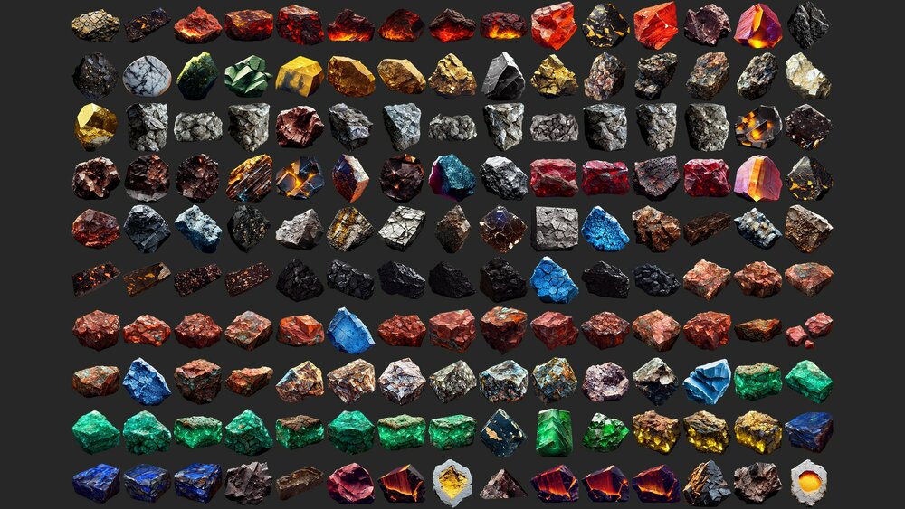 150 Ores & Minerals 