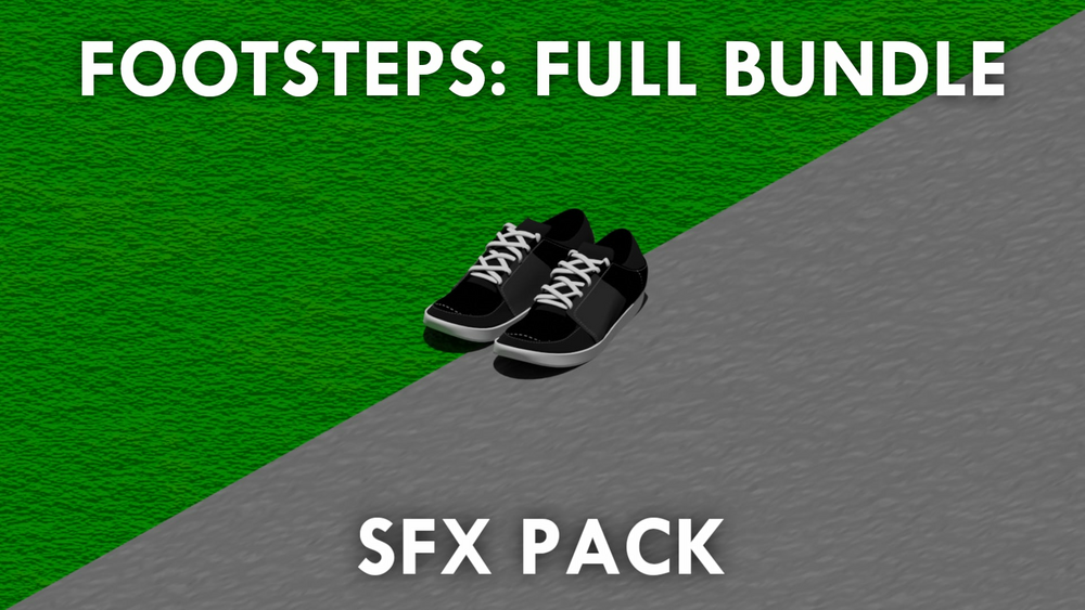 Footsteps: Full Bundle - SFX Pack 