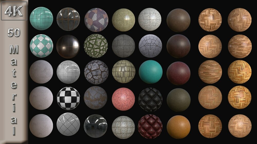 4K 50 PBR MATERIAL 