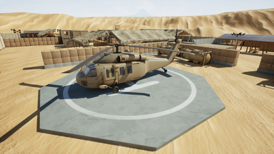 Stylized Military Base 