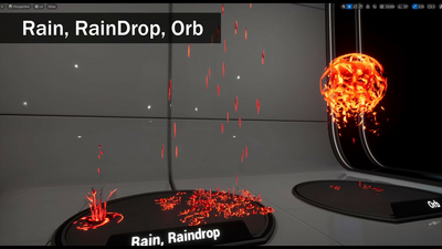 Lava VFX with Blueprint 