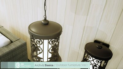 ArchViz Basics - Outdoor Furniature - Pack Vol.1 