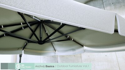 ArchViz Basics - Outdoor Furniature - Pack Vol.1 