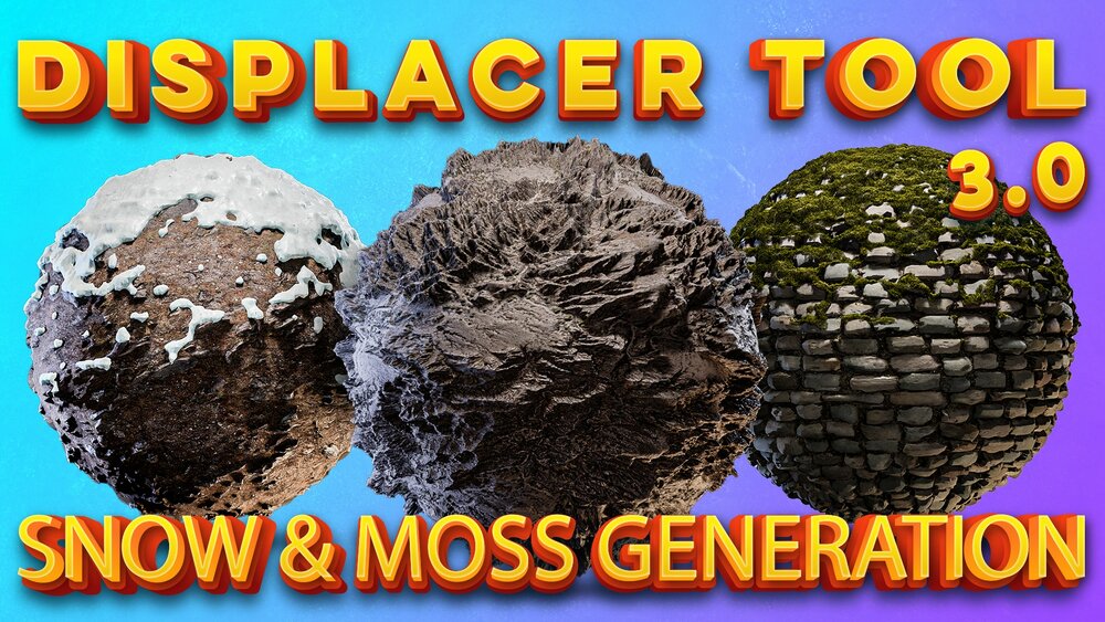 Displacer with Snow & Moss Gen 