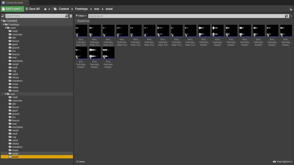 Footsteps SFX Pack 