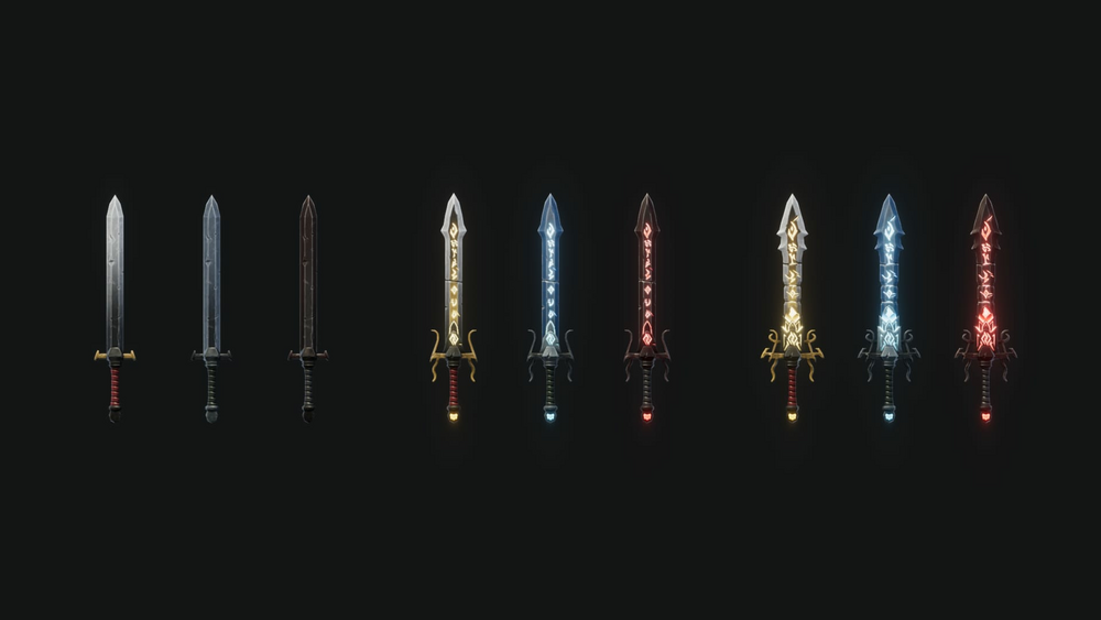 Stylized Swords - RPG Weapons 