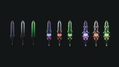 Stylized Swords - RPG Weapons 