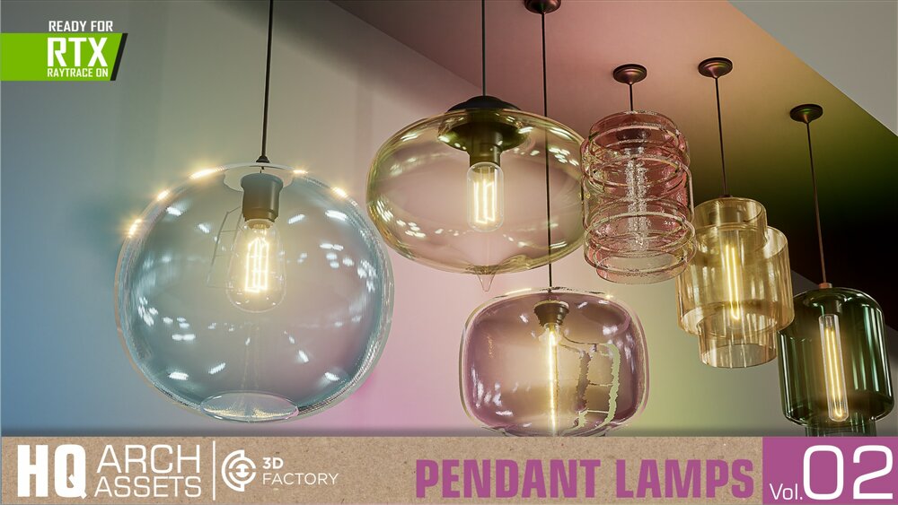 HQ Pendant Lamps Vol. 2 