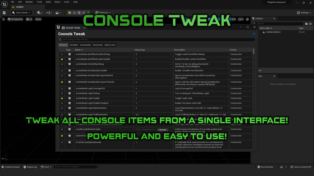 Console Tweak 