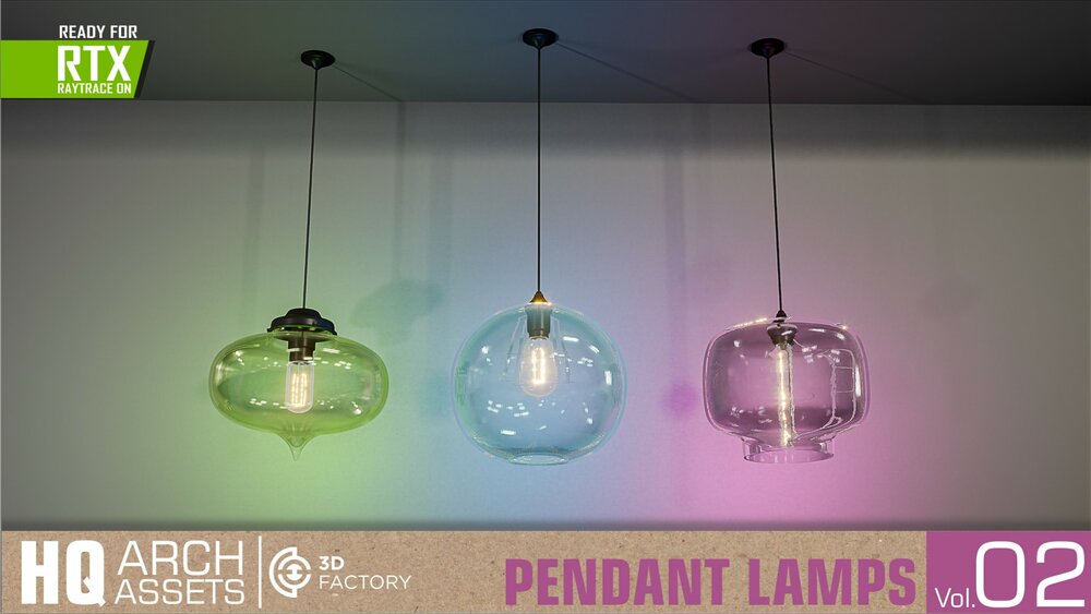 HQ Pendant Lamps Vol. 2 