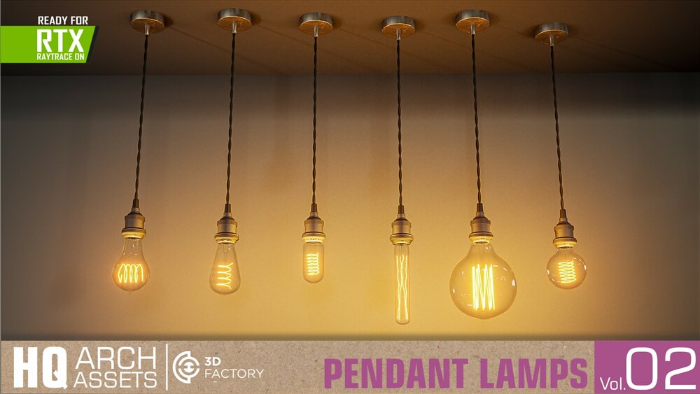 HQ Pendant Lamps Vol. 2 