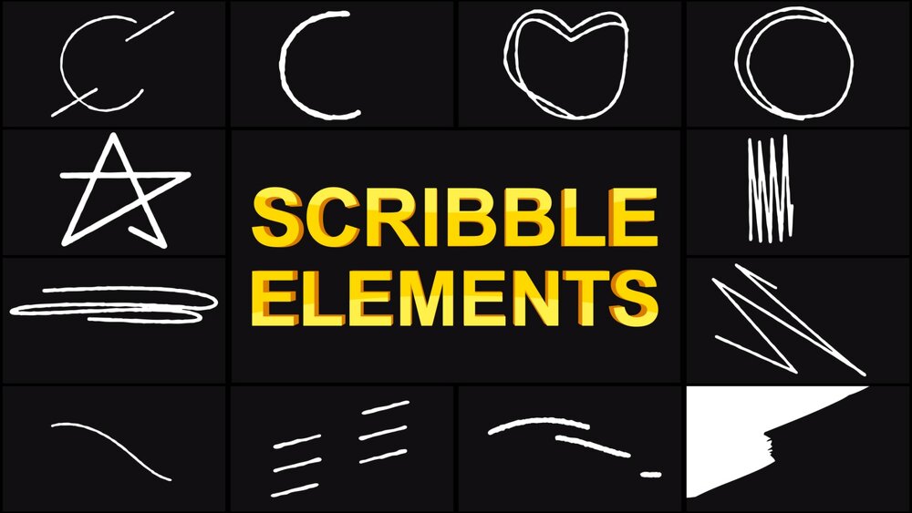 Scribble Elements 02 