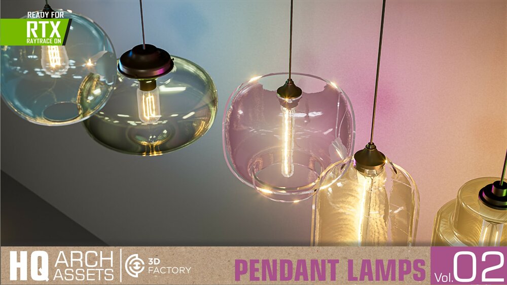 HQ Pendant Lamps Vol. 2 