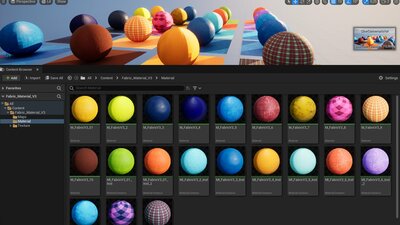 Fabric Material Pack V3 - 21 Pcs 4k Material 